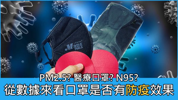 從數據來看口罩是否有【防疫】效果