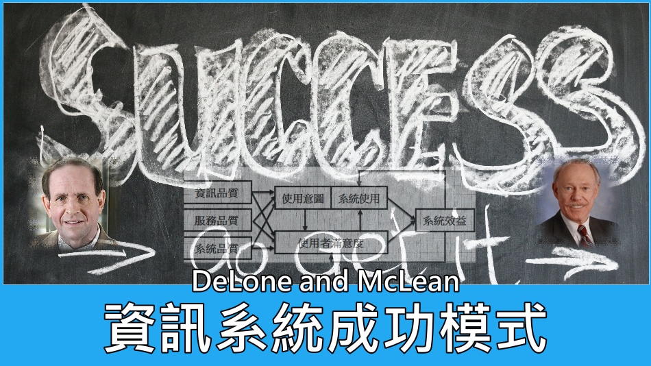 DeLone and McLean 資訊系統成功模式 (Information Systems Success Model) 理論整理