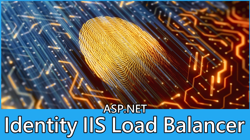 ASP.NET Identity IIS Load Balancer